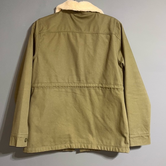 Hang Ten Women's Green Jacket with Faux Fur Collar small - Picture 10 of 12